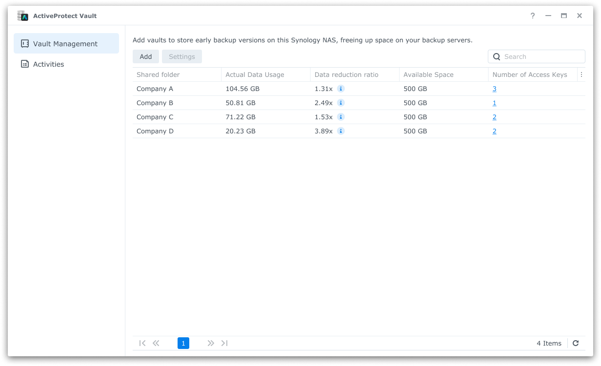 ActiveProtect Vault screenshots - 1