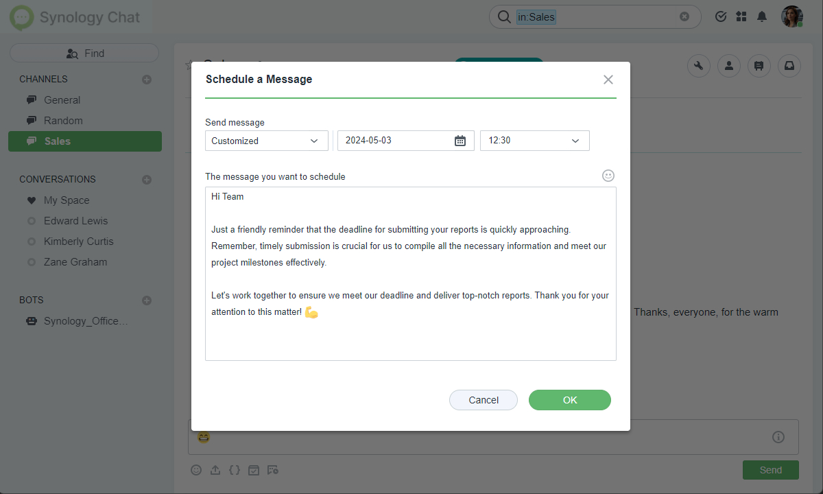Synology Chat Server screenshots - 3