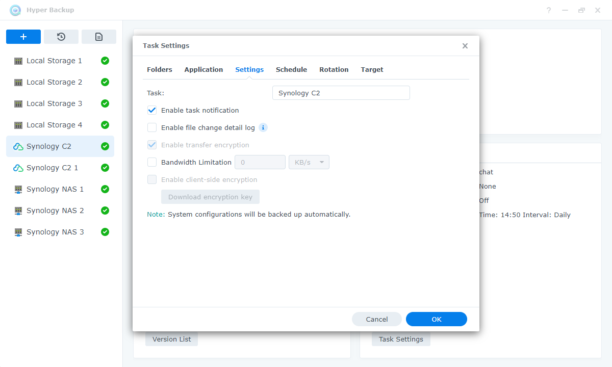 Hyper Backup screenshots - 3