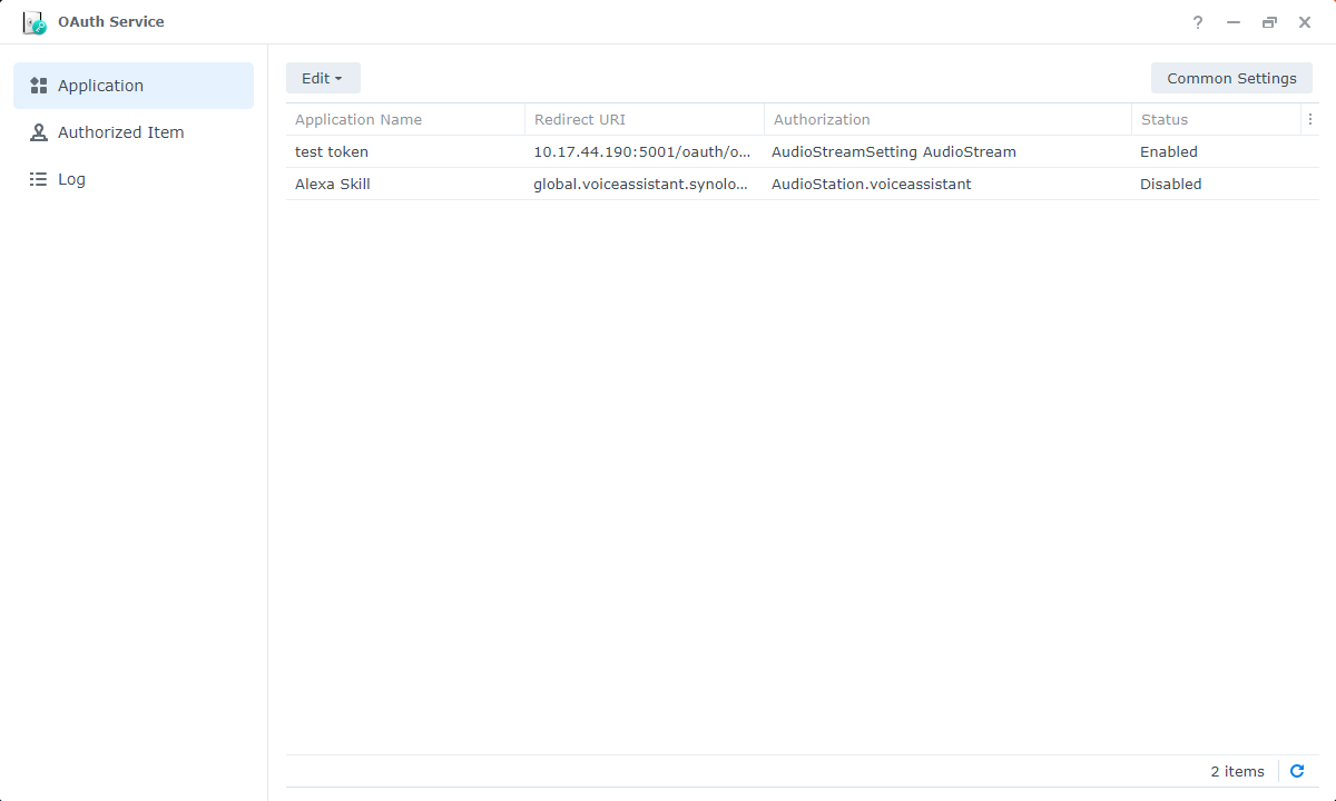 OAuth Service screenshots - 1