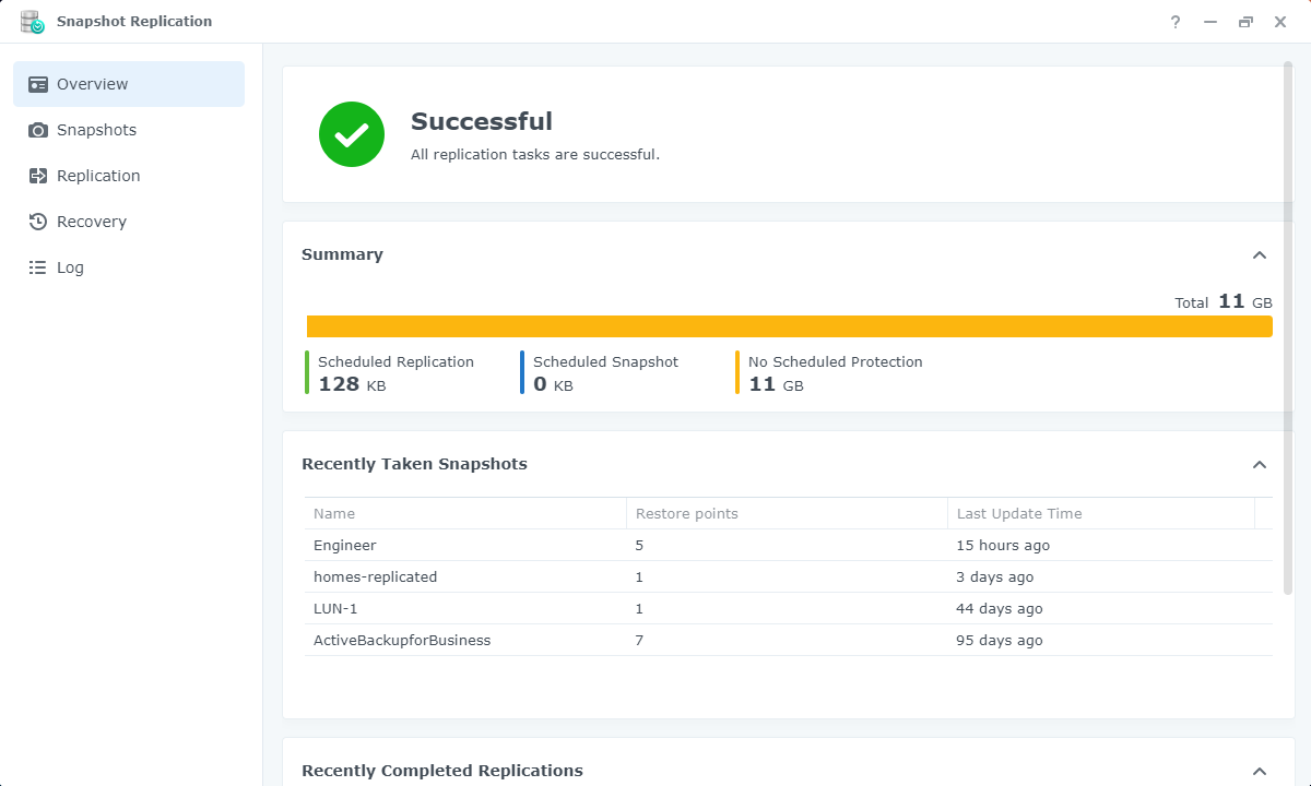 Snapshot Replication screenshots - 1